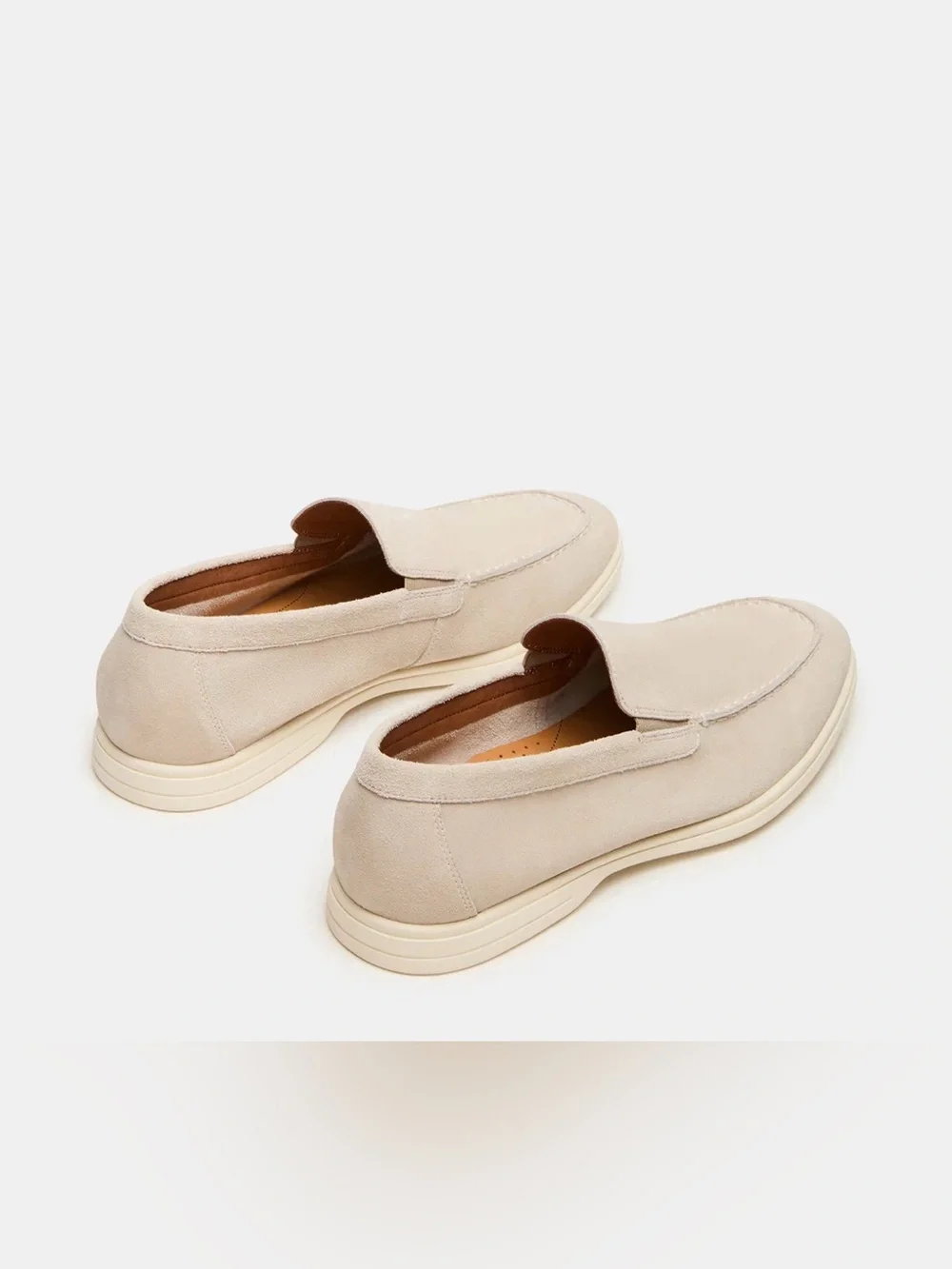 NIB [Steve Madden] Linux Slip-On Loafer Shoes Beige Suede Men’s Multiple Sizes